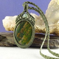 گردنبند سنگ خون هندوستان