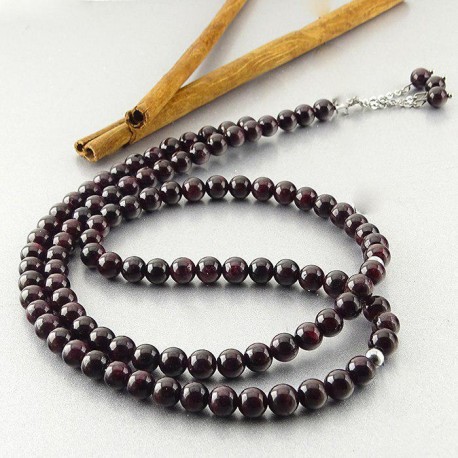 تسبیح سنگ گارنت