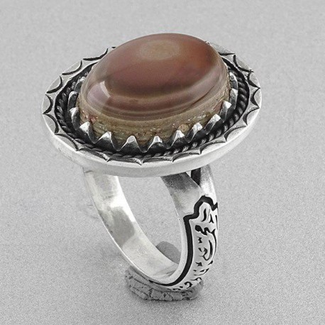 انگشتر نقره مردانه