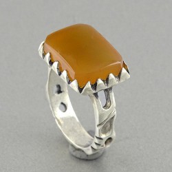 انگشتر نقره مردانه