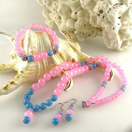 مجموعه  گردنبند ، دستبند ، گوشواره