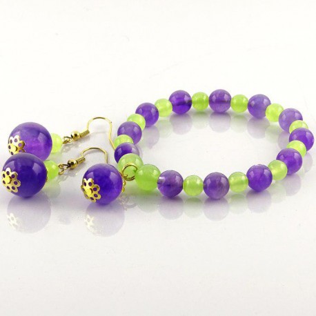 مجموعه سنگ جیدشاه مقصود و آمتیست