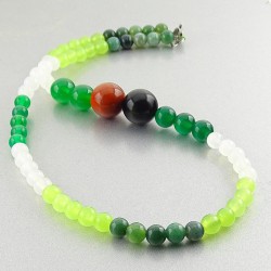 گردنبند سنگ طبیعی