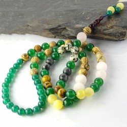 گردنبند سنگ طبیعی