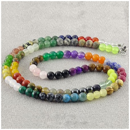 گردنبند 37 نوع سنگ طبیعی