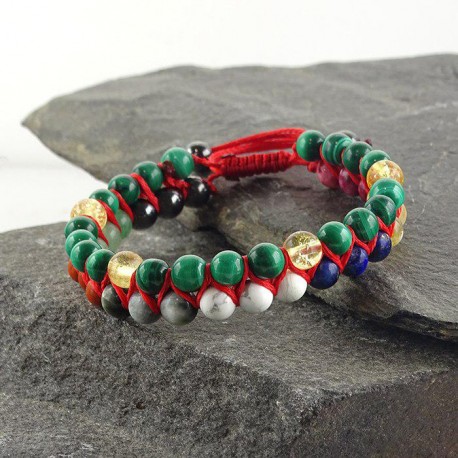 دستبند زیبای سنگهای طبیعی