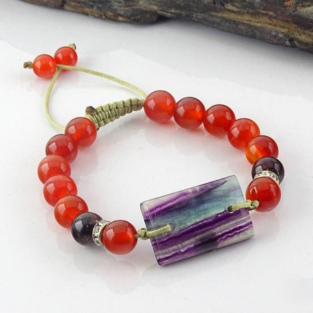 دستبند سنگهای طبیعی