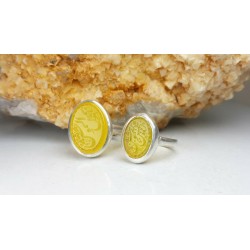 انگشتر عقیق زرد